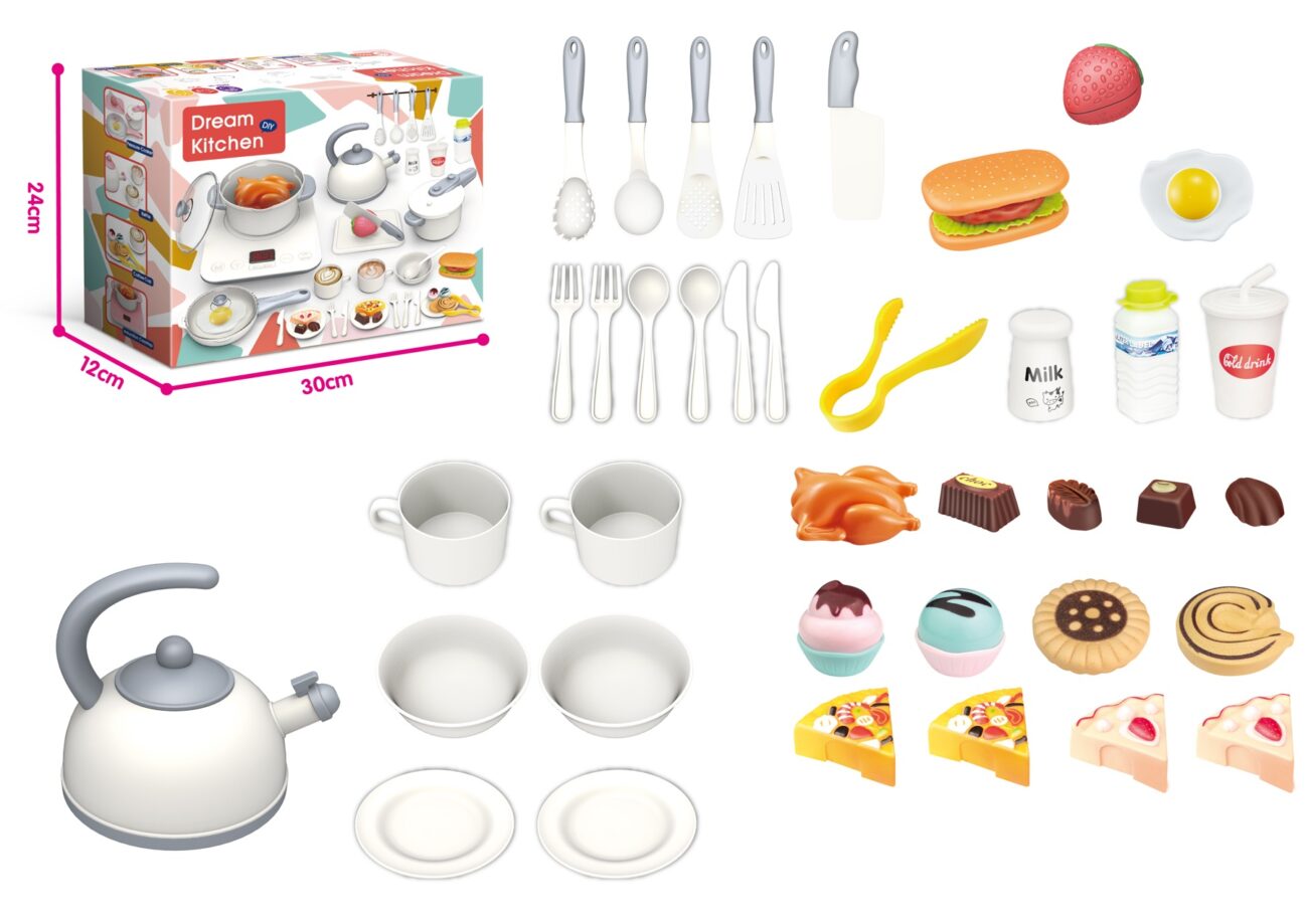 dinette avec accessoires