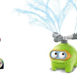 grenouille lance eau