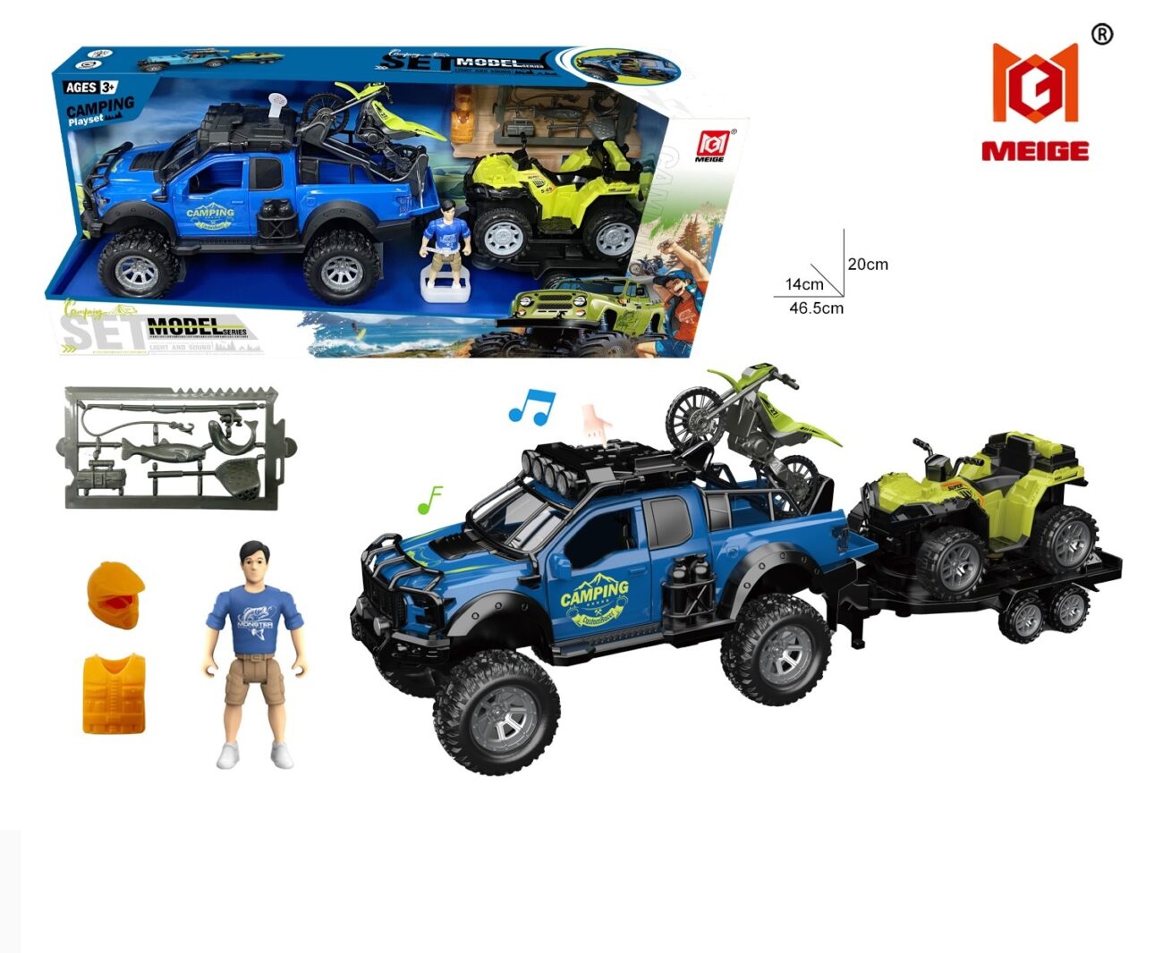 coffret vehicules 4*4 outdoor