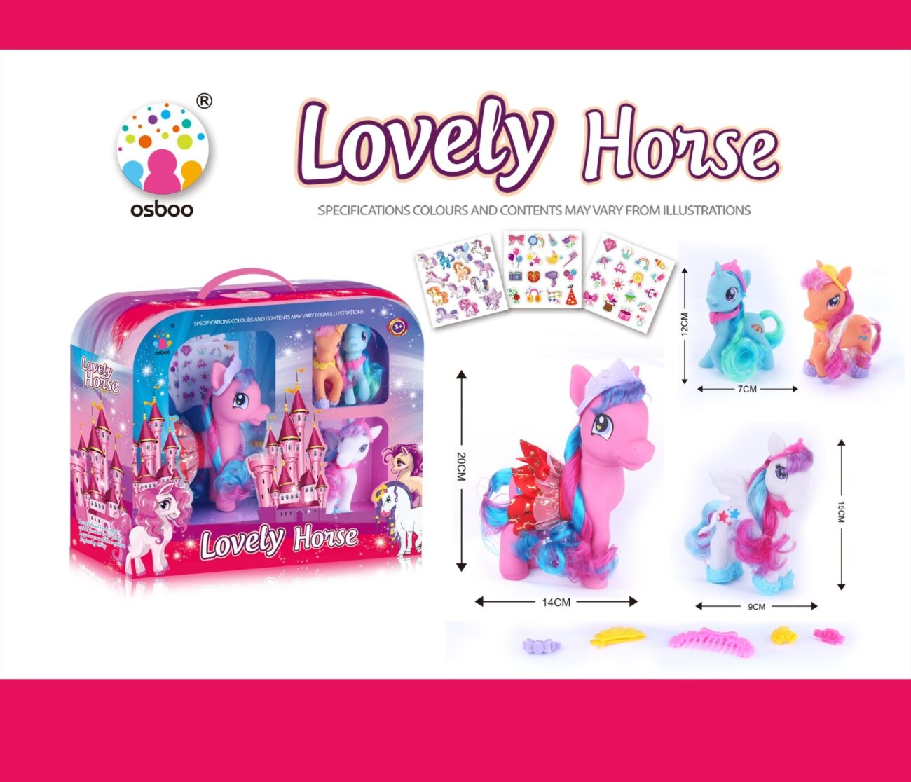 poney dans valisette