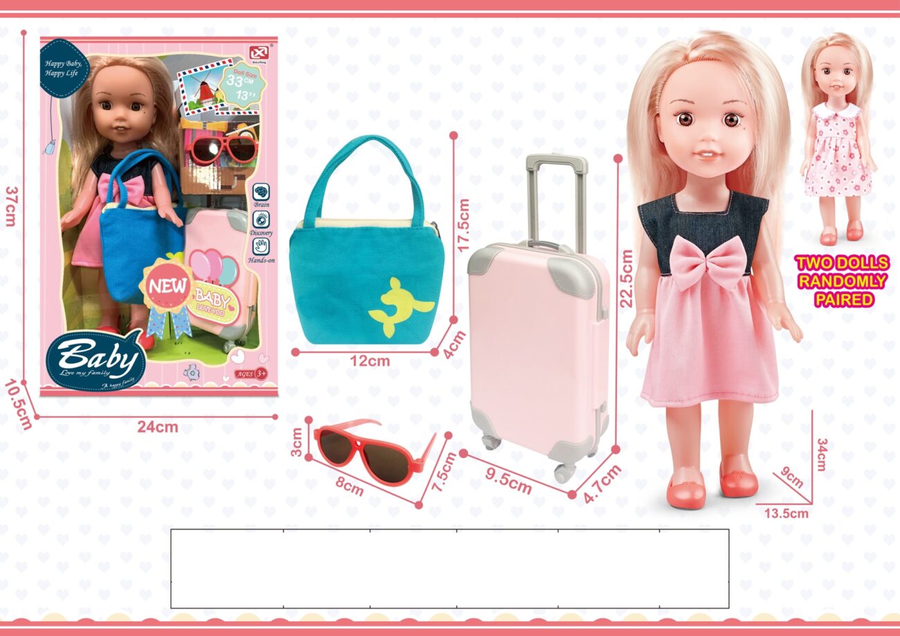 POUPEE TROLLEY VOYAGE