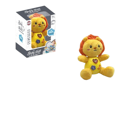 peluche lion sons et lumieres