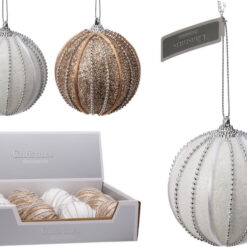 BOULE DE NOEL 80MM PAILLET? 3A