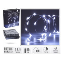 FIL ARGENT 80L BLANC EXT PILE