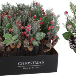 BRANCHE 36CM BAIES ROUGES