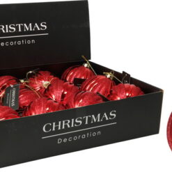 BOULE DE NOEL 80MM RENNE