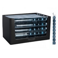 SET DE BOULES DE NO?L 9X60MM BLEU