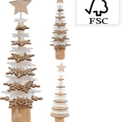 SAPIN DE NO?L 25CM 2ASS NATURE