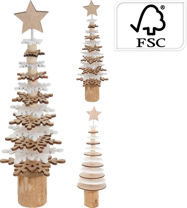 SAPIN DE NO?L 25CM 2ASS NATURE