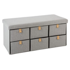 POUF PLI DBLE 6 TIR SUEDE GR