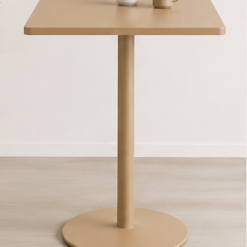 TABLE METAL BEIGE