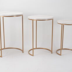 SET 3 TABLES GIGOGNES RONDES