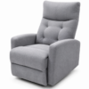 FAUTEUIL INCLINABLE GRIS FONCE