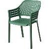 CHAISE EMPILABLE EN PP VERT