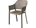 CHAISE EMPILABLE EN PP KAKI