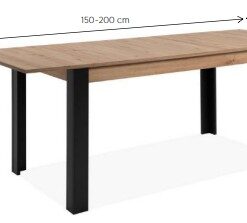 TABLE EXTENSIBLE TOLOSA 80B