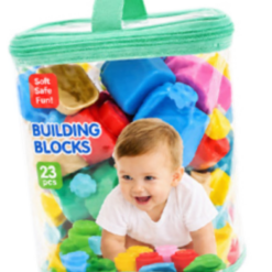 BLOCS MOUSSE 23 PCS