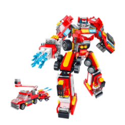 ROBOT TRANSFORMATION POMPIER