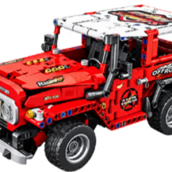 BLOCS 4X4 ROUGE 1:14 910 PCS