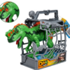 DINOSAURE EN CAGE VERT