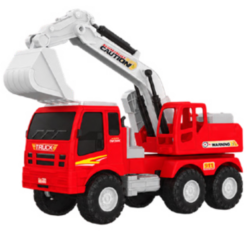 CAMION GRUE ROUGE FRICTION