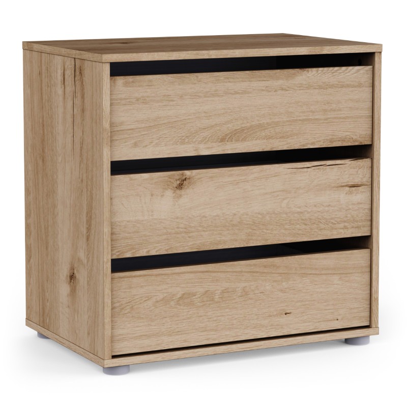 BLOC 3 TIROIRS LARG 60CM"BLOKT