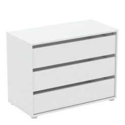 BLOC 3 TIROIRS LARG 80CM"BLOKT