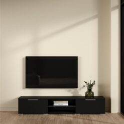 MEUBLE TV MATT BLACK