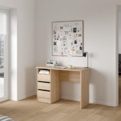 BUREAU 3 TIROIRS JACKSON