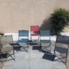CHAISE PLIANTE - différentes couleurs