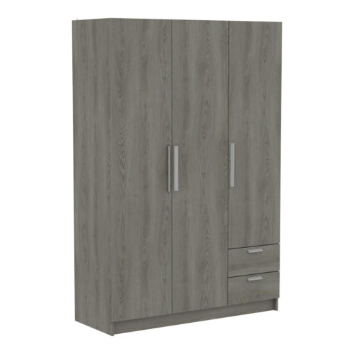 ARMOIRE 3 PORTES 2 TIROIRS