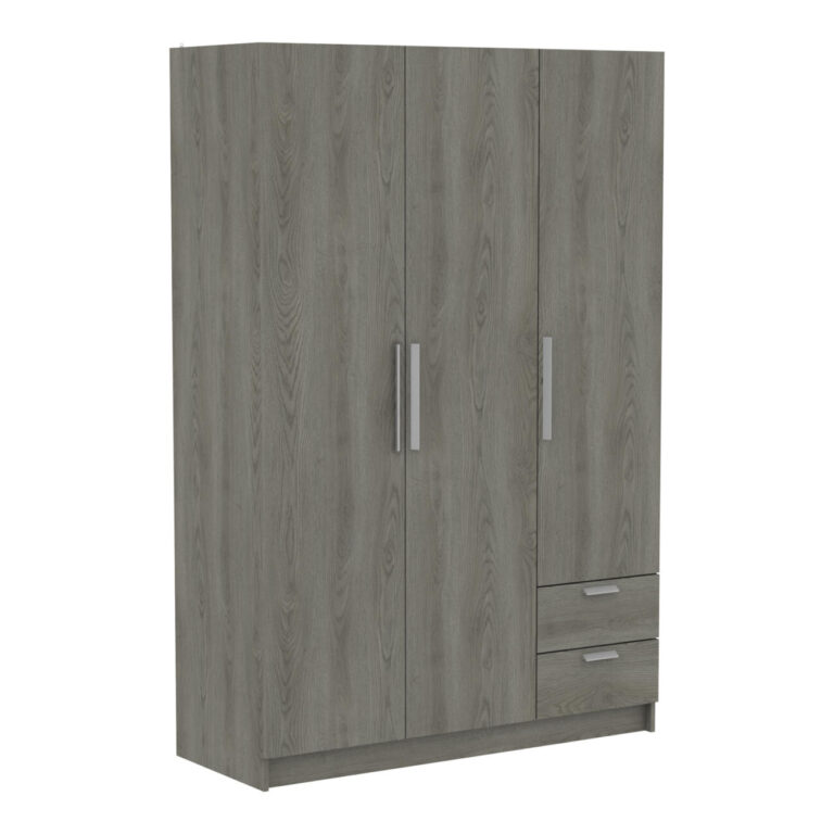 ARMOIRE 3 PORTES 2 TIROIRS TAHITI PAS CHER