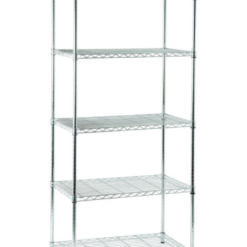 ÉTAGÈRE CHROMÉE 5 étages