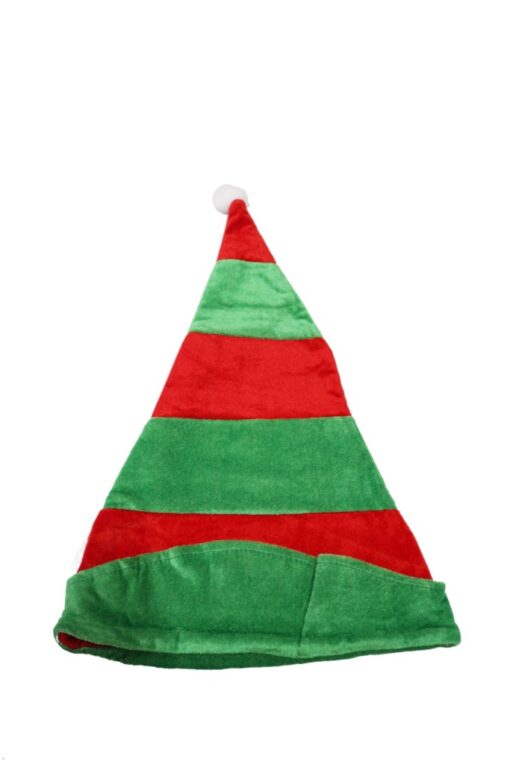 BONNET LUTIN VERT/ROUGE