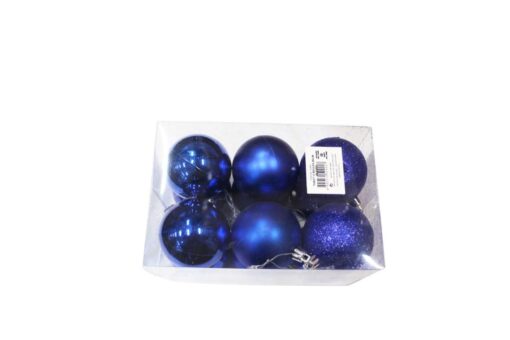 TUBOT 12 BOULES ?6CM BLEUES