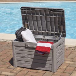 COFFRE 120 L FLORIDA SIEGE GRI