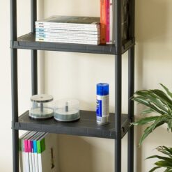 ETAGERE 4 NVX NOIRE PLAST