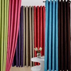 RIDEAU OCCULTANT SHINE 140*240 ROUGE