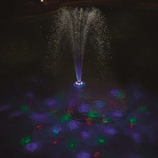 FONTAINE LED FLOTTANTE
