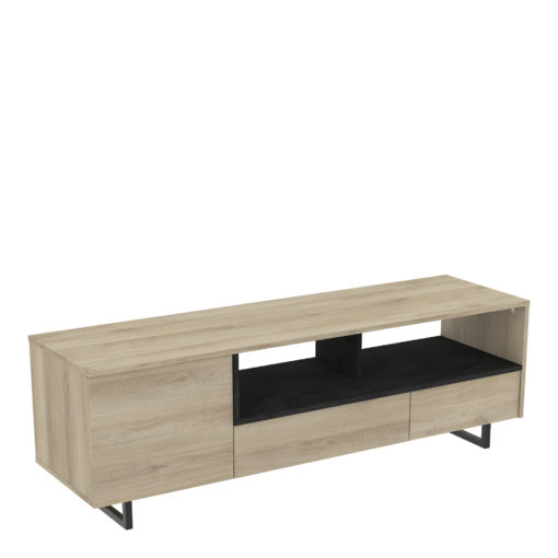 BANC TV  1 PORTE, 2 TIROIRS HARVEY