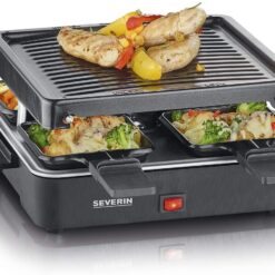 RACLETTE GRILL 21*21 4 PARTS
