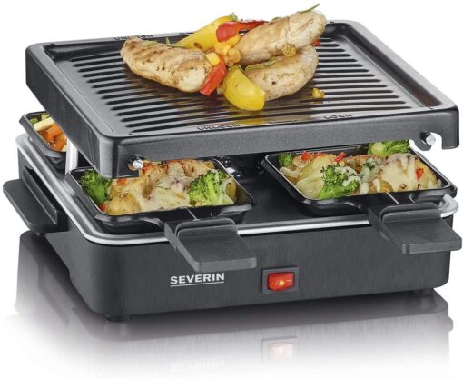 RACLETTE GRILL 21*21 4 PARTS