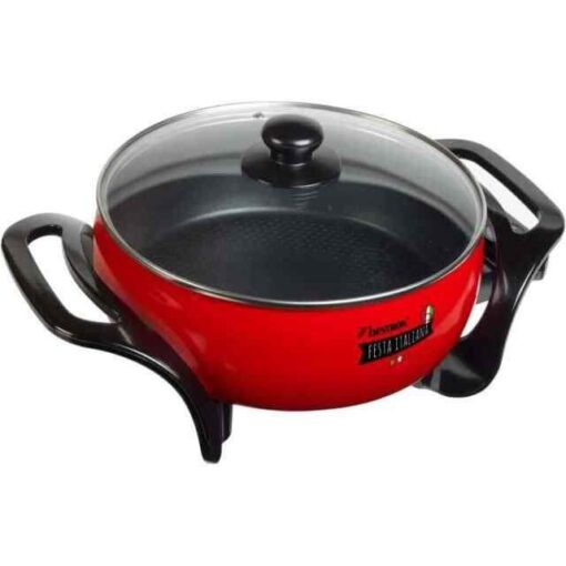 POELE ELECTRIQUE ROUGE