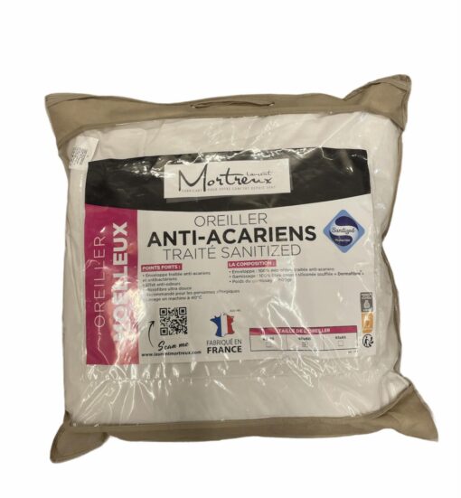 OREILLER ANTI-ACARIENS 60 X 60 CM