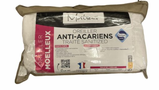 OREILLER ANIT-ACARIENS 45 X 70 CM