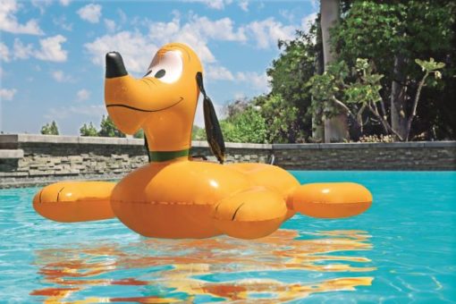 CHIEN PLUTO GONFLABLE