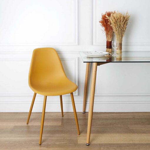 CHAISE SCANDINAVE MILA PIEDS M
