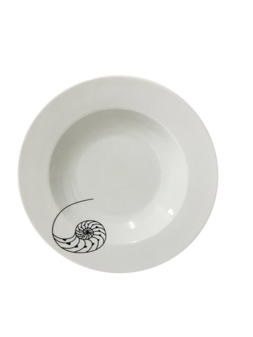 ASSIETTE RONDE NAUTILE – Diverses Tailles