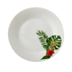 ASSIETTE RONDE HIBISCUS – Diverses Tailles