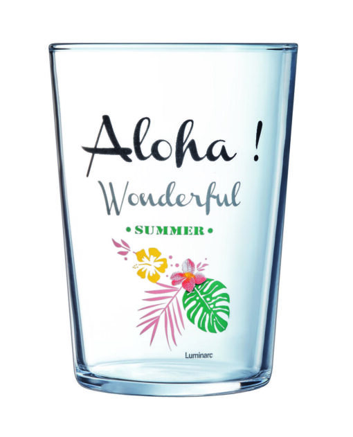 VERRE SUMMER TIME HIBISCUS